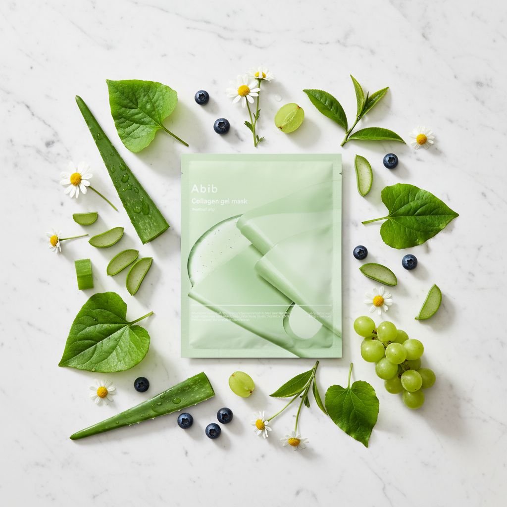 ABIB Collagen Gel Mask Heartleaf Jelly 35g - ingredients