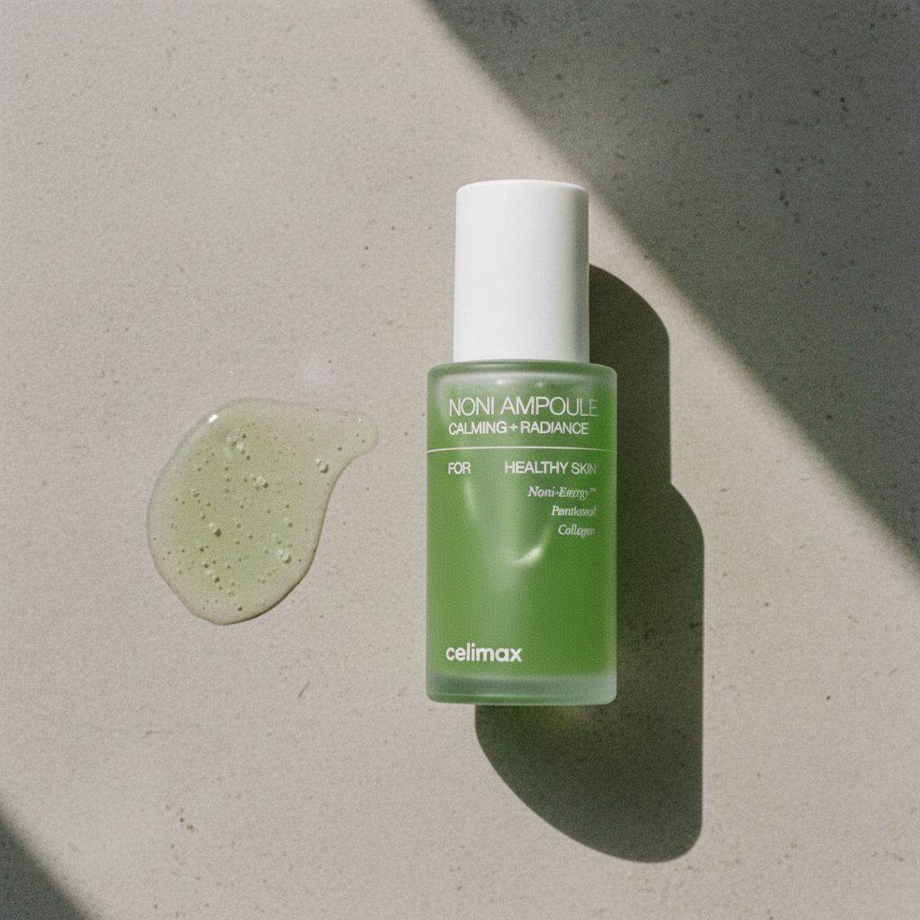 CELIMAX NONI ENERGY AMPOULE CALMING+RADIANCE 30ml — Sérénité et éclat revitalisé - texture