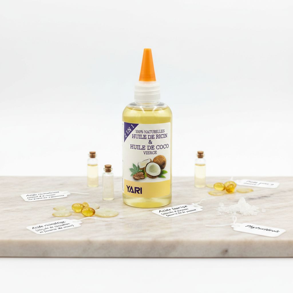 Yari Huile de Ricin & Coco Vierge 110 ml - ingredients