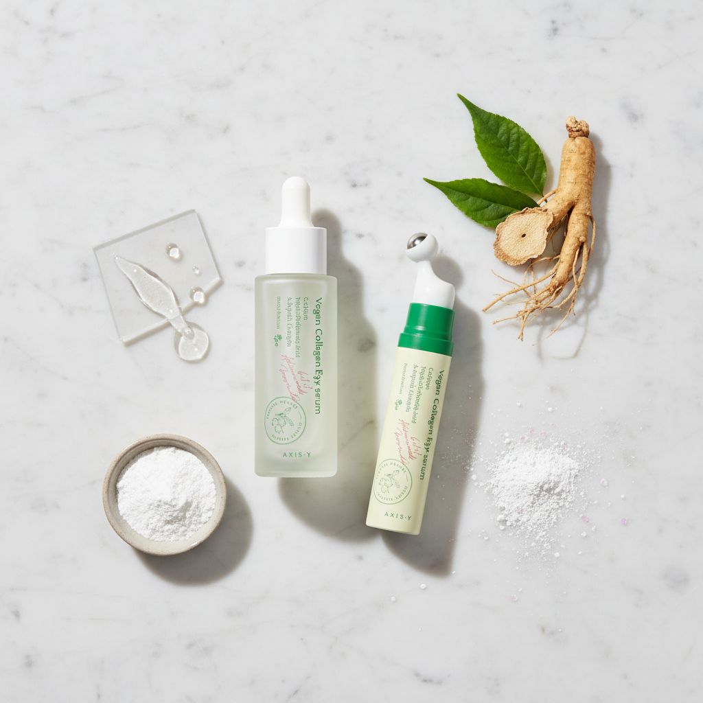 [AXIS-Y] Glass Skin Duo Set (Glow Serum+Eye Serum) — Éclat et jeunesse du regard - ingredients
