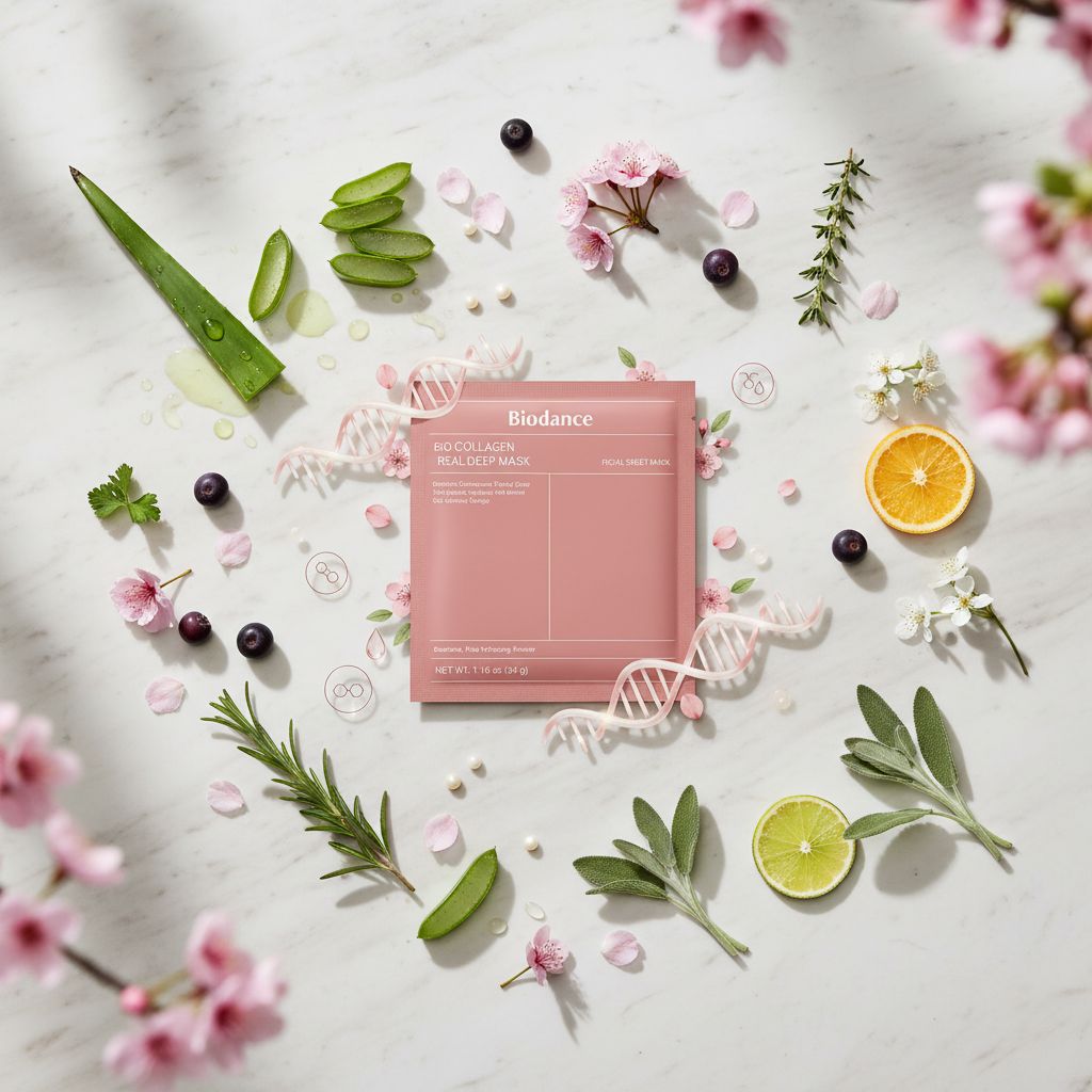 BIODANCE Bio Collagen Real Deep Mask – Masque Hydratant au Collagène 34 g - ingredients