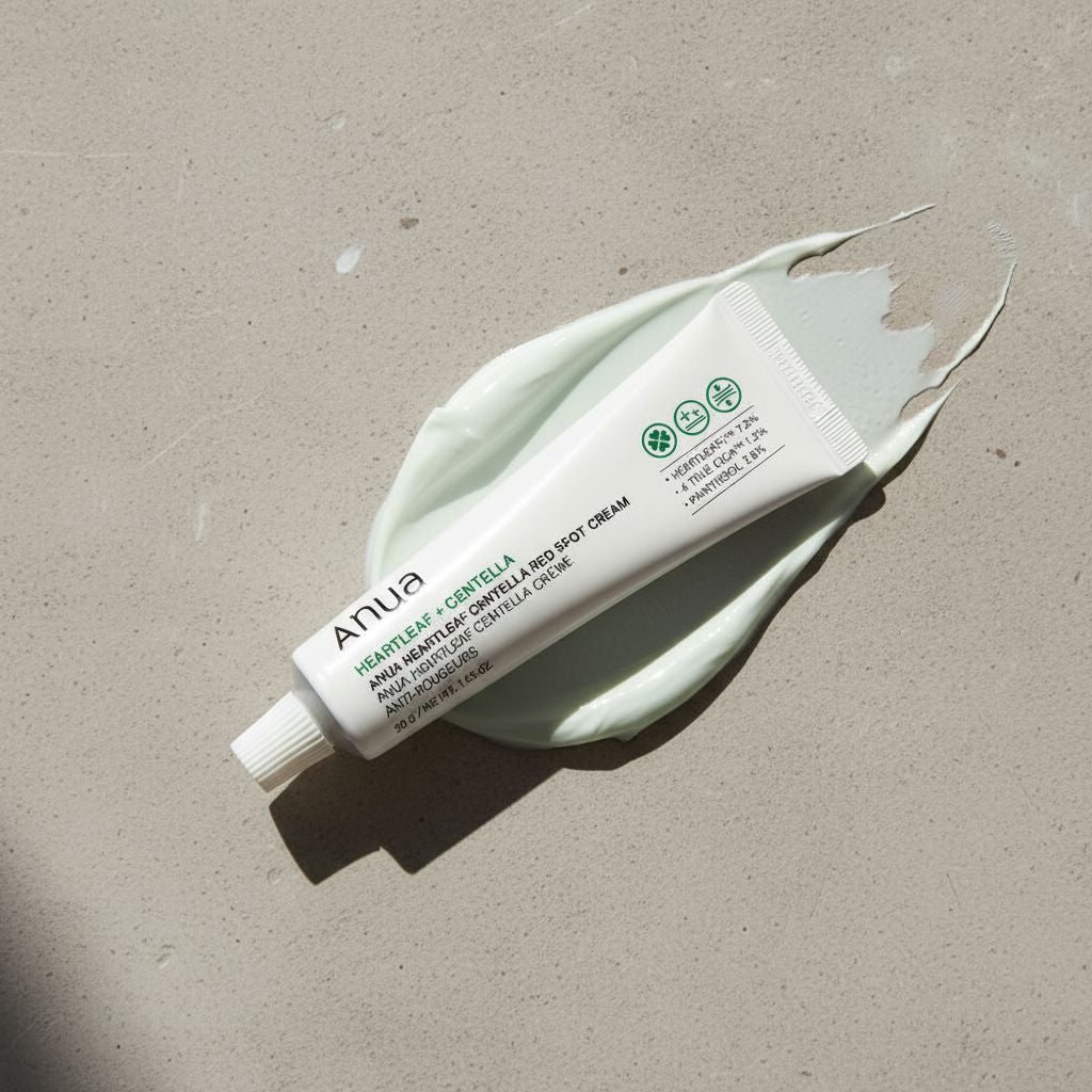 Anua - Centella Red Spot Cream — Apaise les rougeurs et imperfections - texture