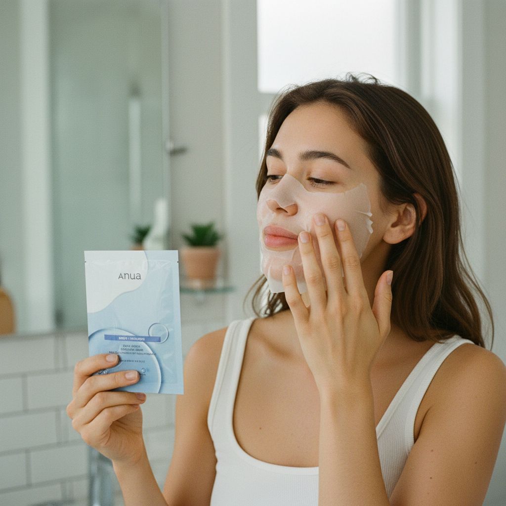 Anua - Birch Hydrating Mask — Hydratation intense et apaisante - lifestyle