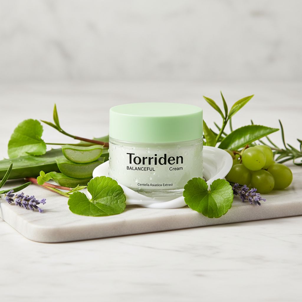 Torriden Centella Balancing Cream – Crème Équilibrante à la Centella 80 ml - ingredients