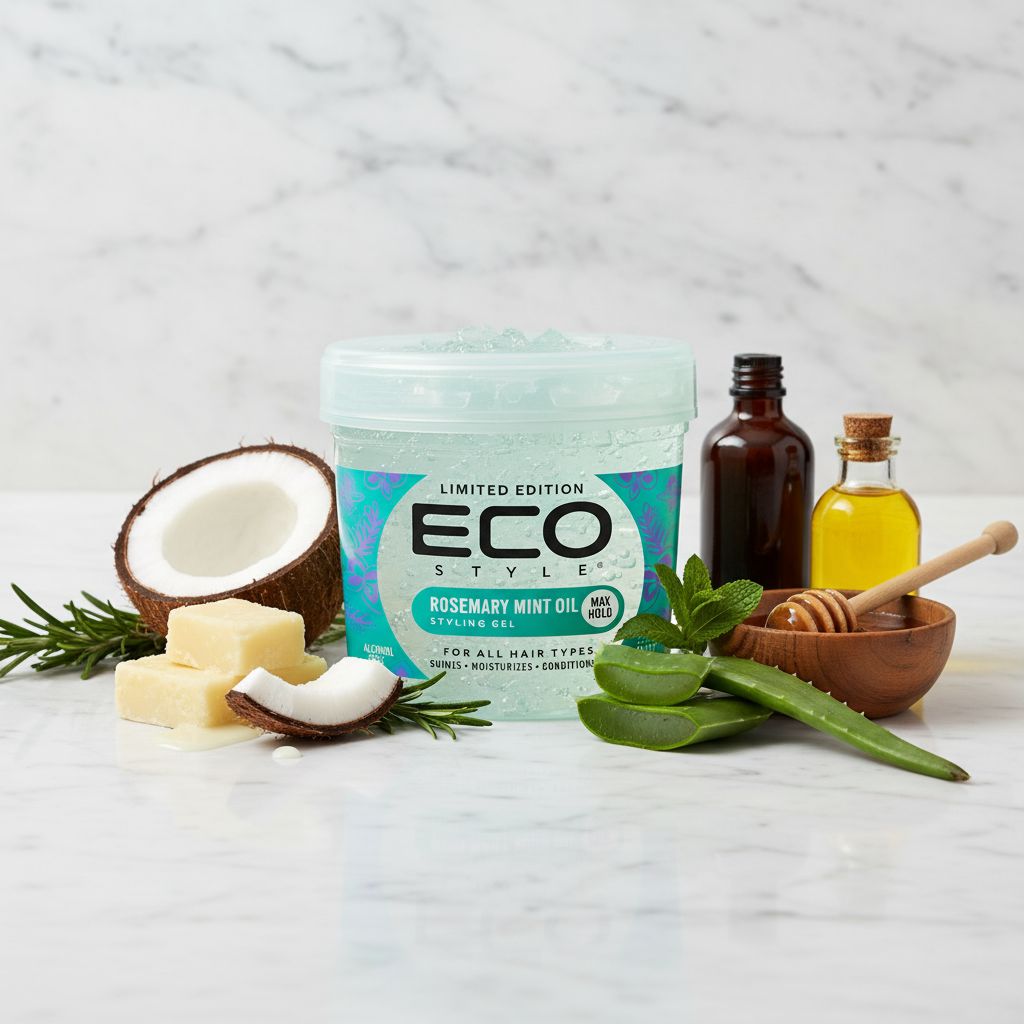 Eco Styler Gel Romarin & Menthe 236 ml (8 oz) - ingredients