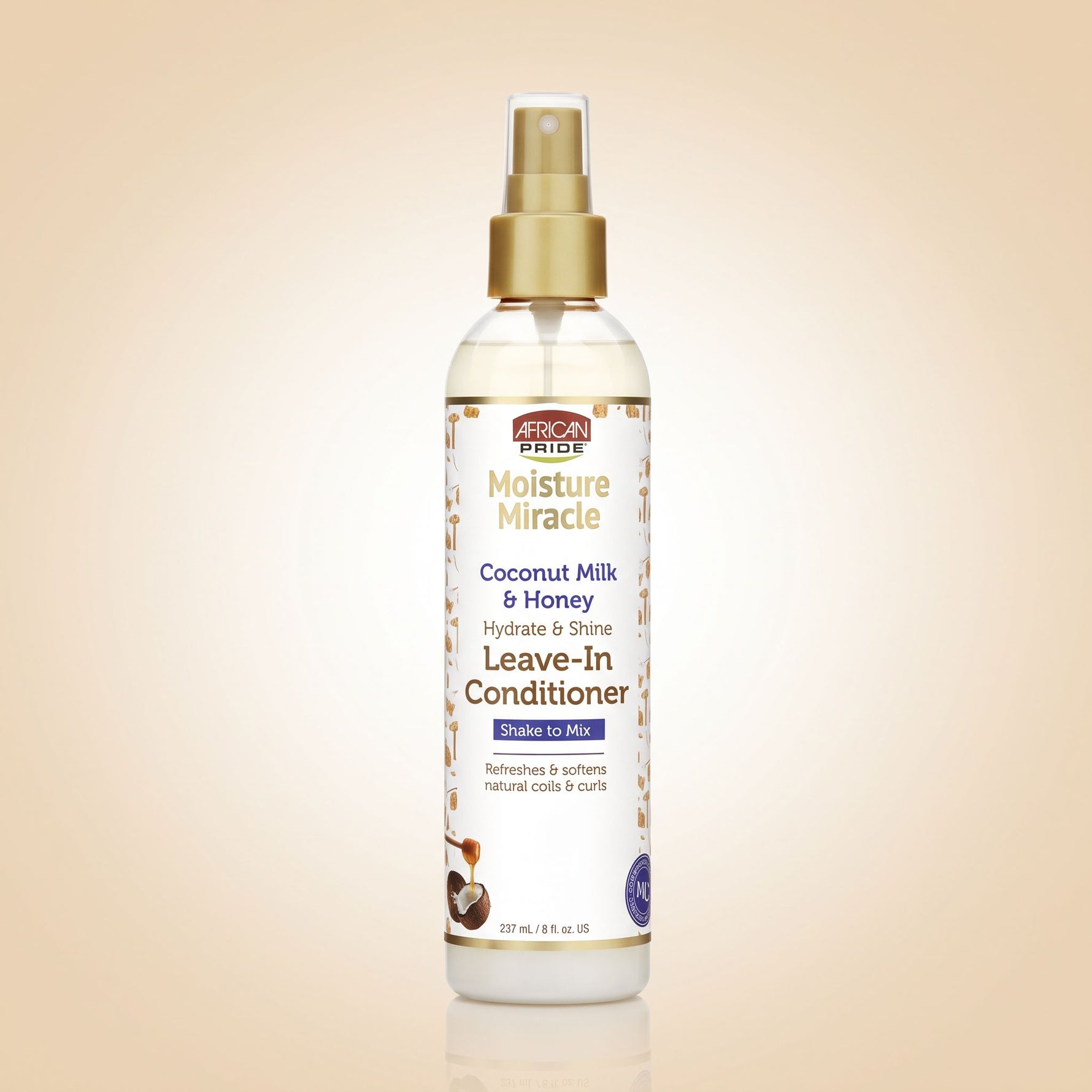 African Pride Moisture Miracle – Soin Sans Rinçage Hydratant (Leave-In Conditioner) 237ml - hero