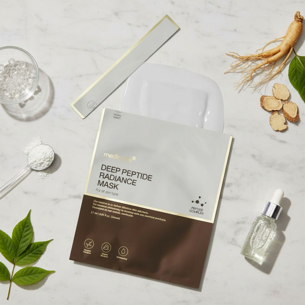 Medicube - Deep Peptide Radiance Mask — Masque éclat peptides intensif - ingredients