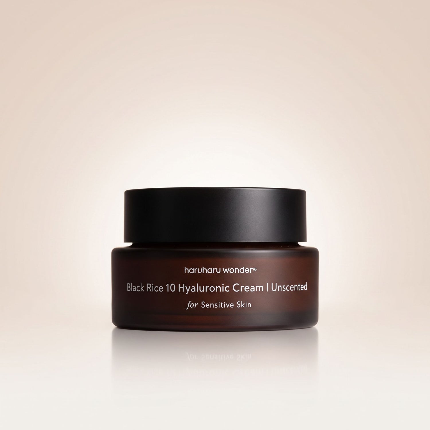 Haruharu Wonder Black Rice 10 Hyaluronic Cream Unscented – Crème Hydratante au Riz Noir 50 ml - hero