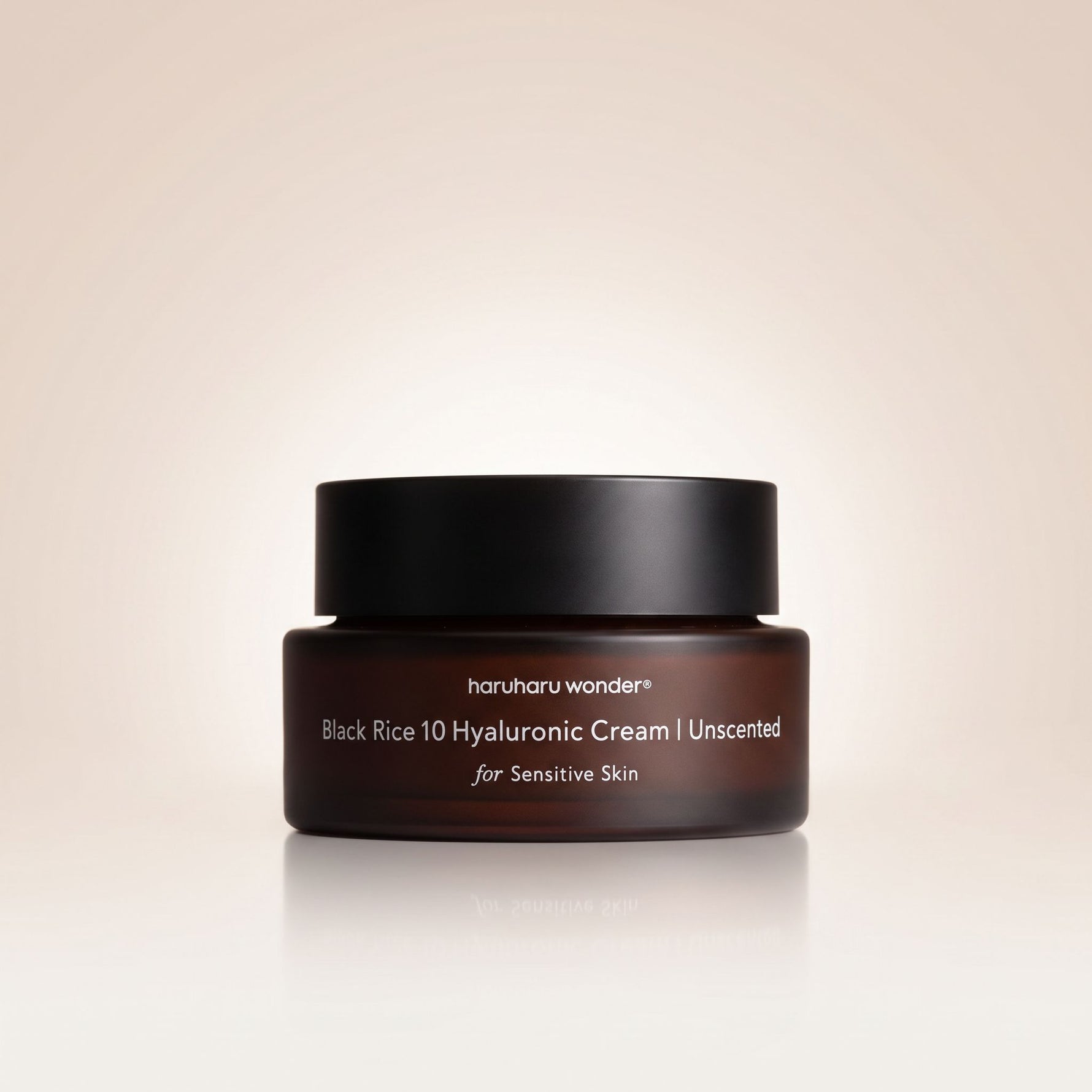 Haruharu Wonder Black Rice 10 Hyaluronic Cream Unscented – Crème Hydratante au Riz Noir 50 ml - hero