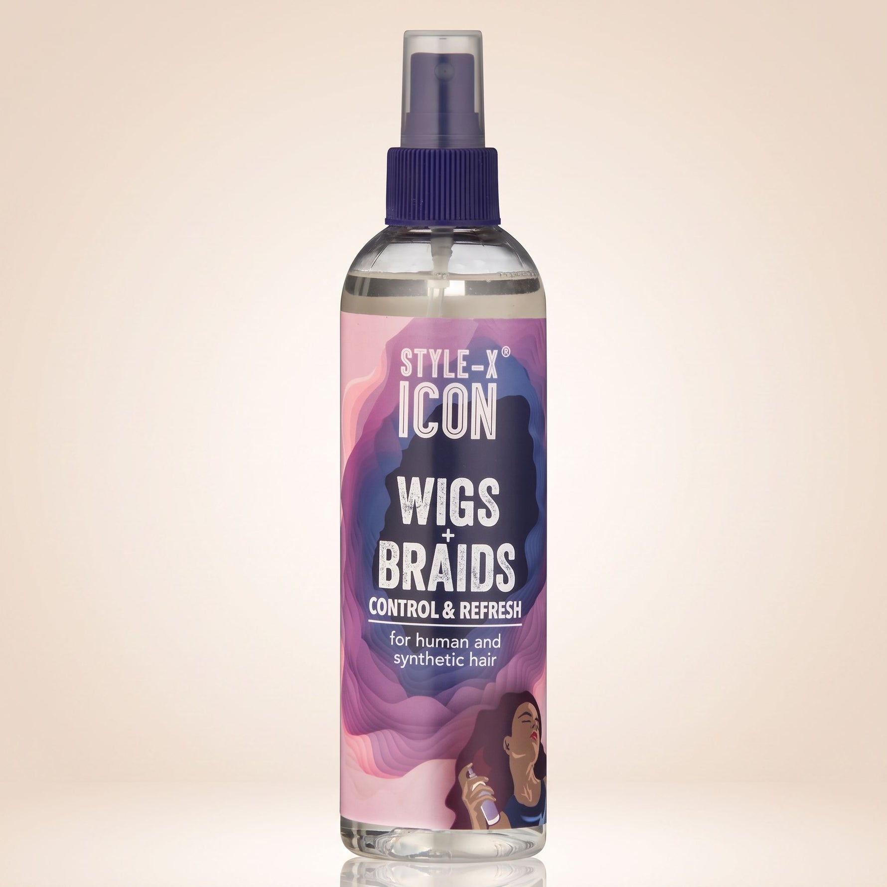 Style-X Icon Wigs + Braids Controle & Refresh Spray 250ml - hero