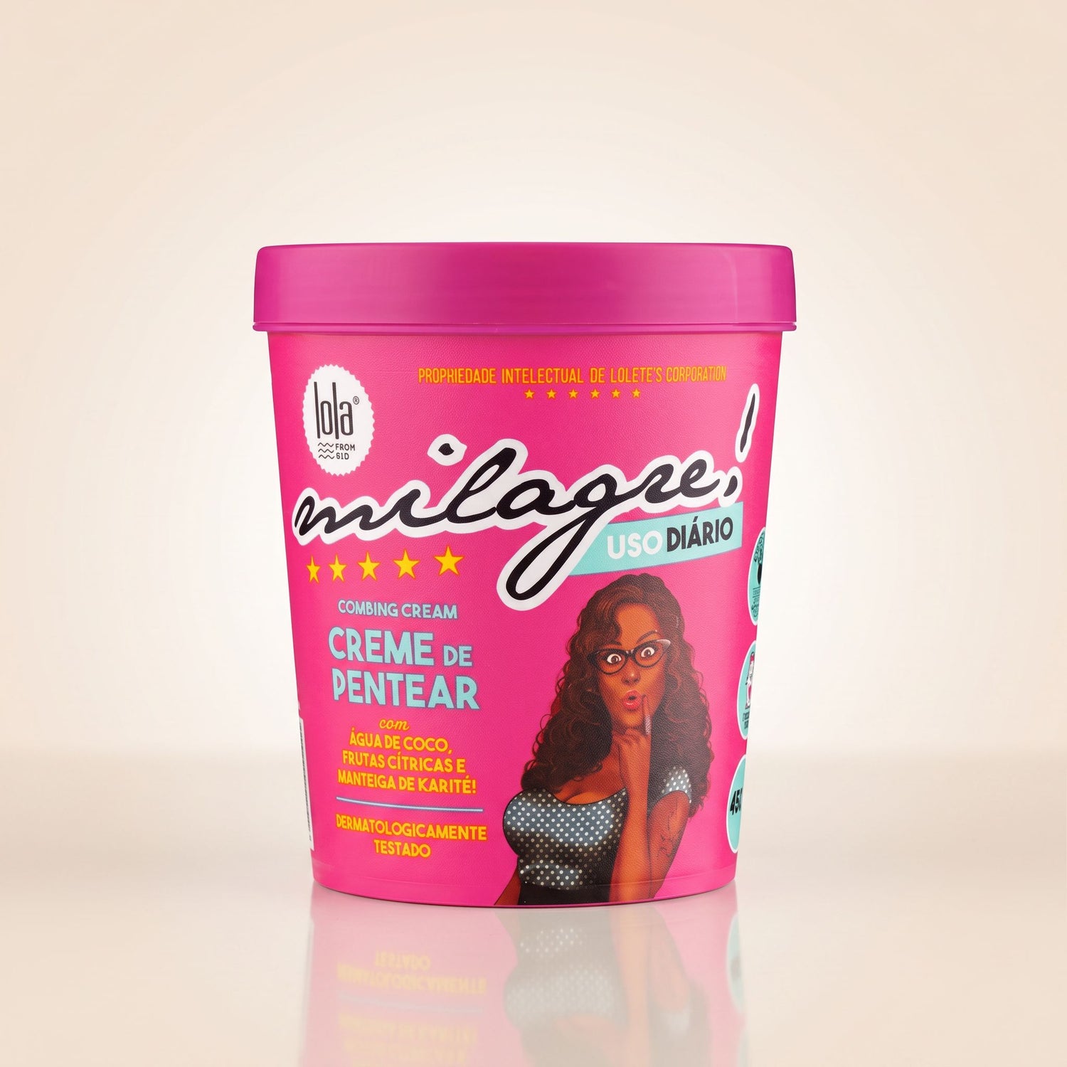 Lola Cosmetics – Milagre Crème de Pentear Hydratante 450g - hero