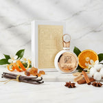 LATTAFA Fakhar Femme  Eau de Parfum (Boîte Dorée/argenté)- 100ml - ingredients