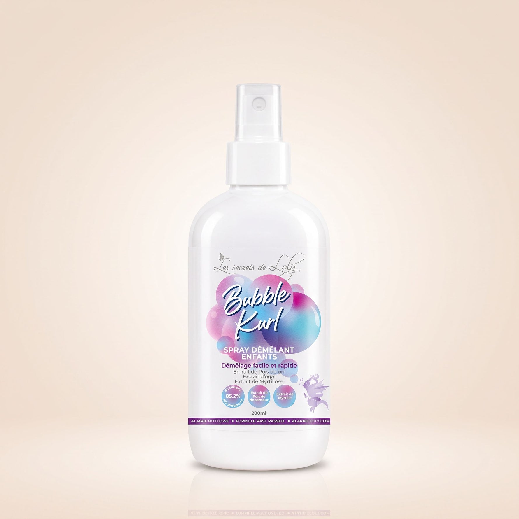 Les Secrets de Loly – Bubble Kurl Activateur de Boucles Enfant 250ml - hero