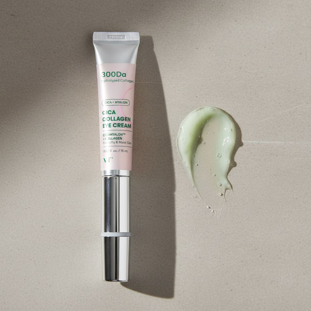 [VT] CICA COLLAGEN EYE CREAM 15ML — Soin contour des yeux revitalisant - texture