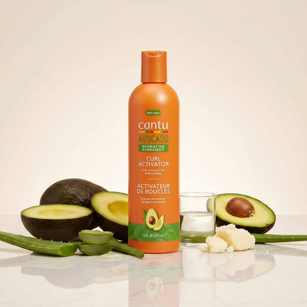 CANTU – Activateur de Boucles Hydratant 355ml (Avocado Curl Activator) - ingredients