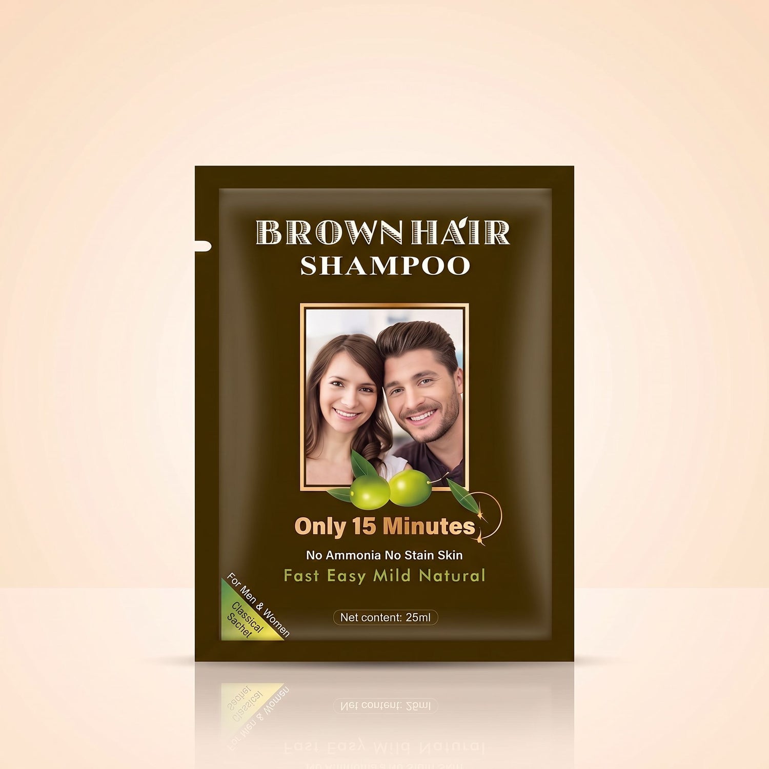 VEINIRA Brown HAIR Shampoo (Sachet) - hero