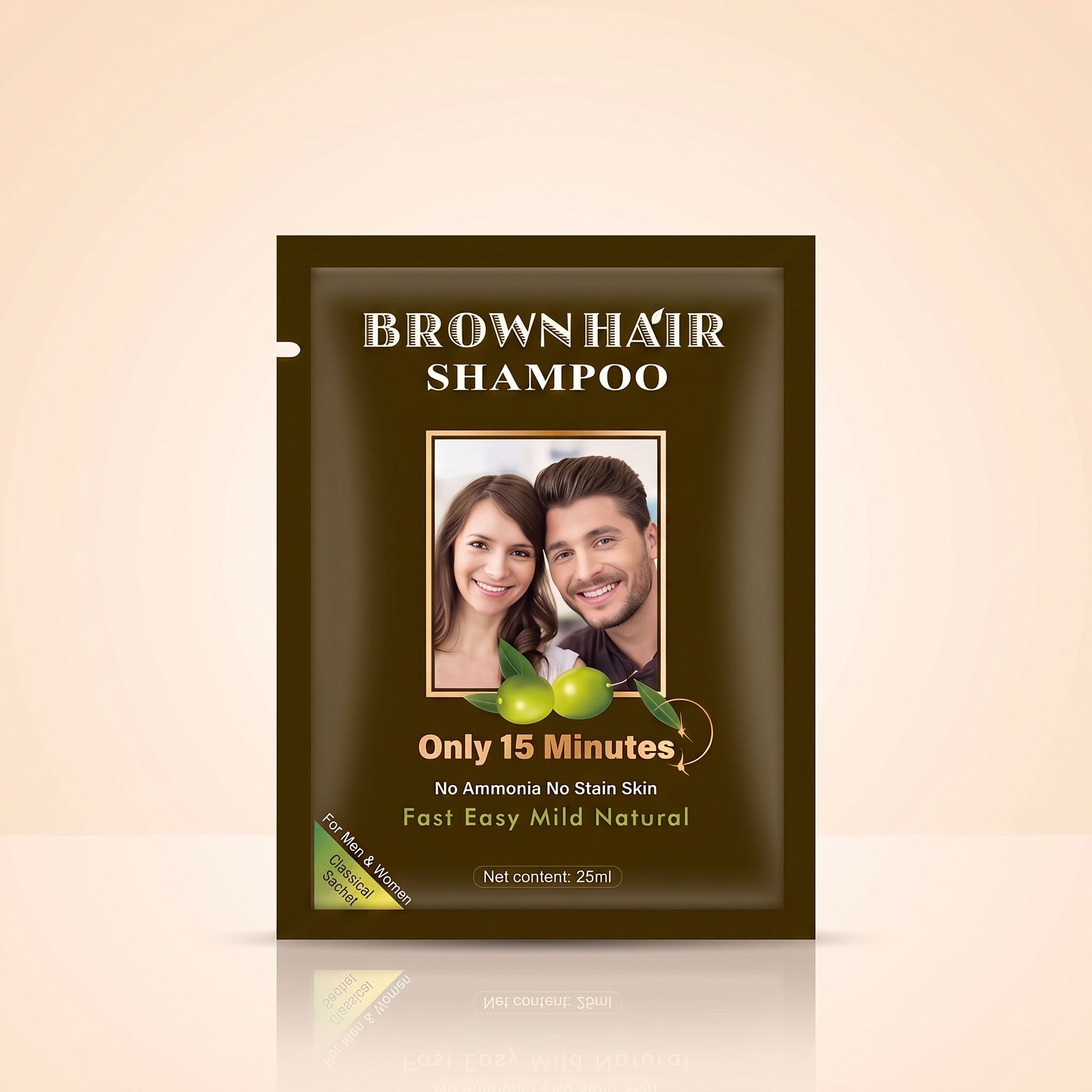 VEINIRA Brown HAIR Shampoo (Sachet) - hero