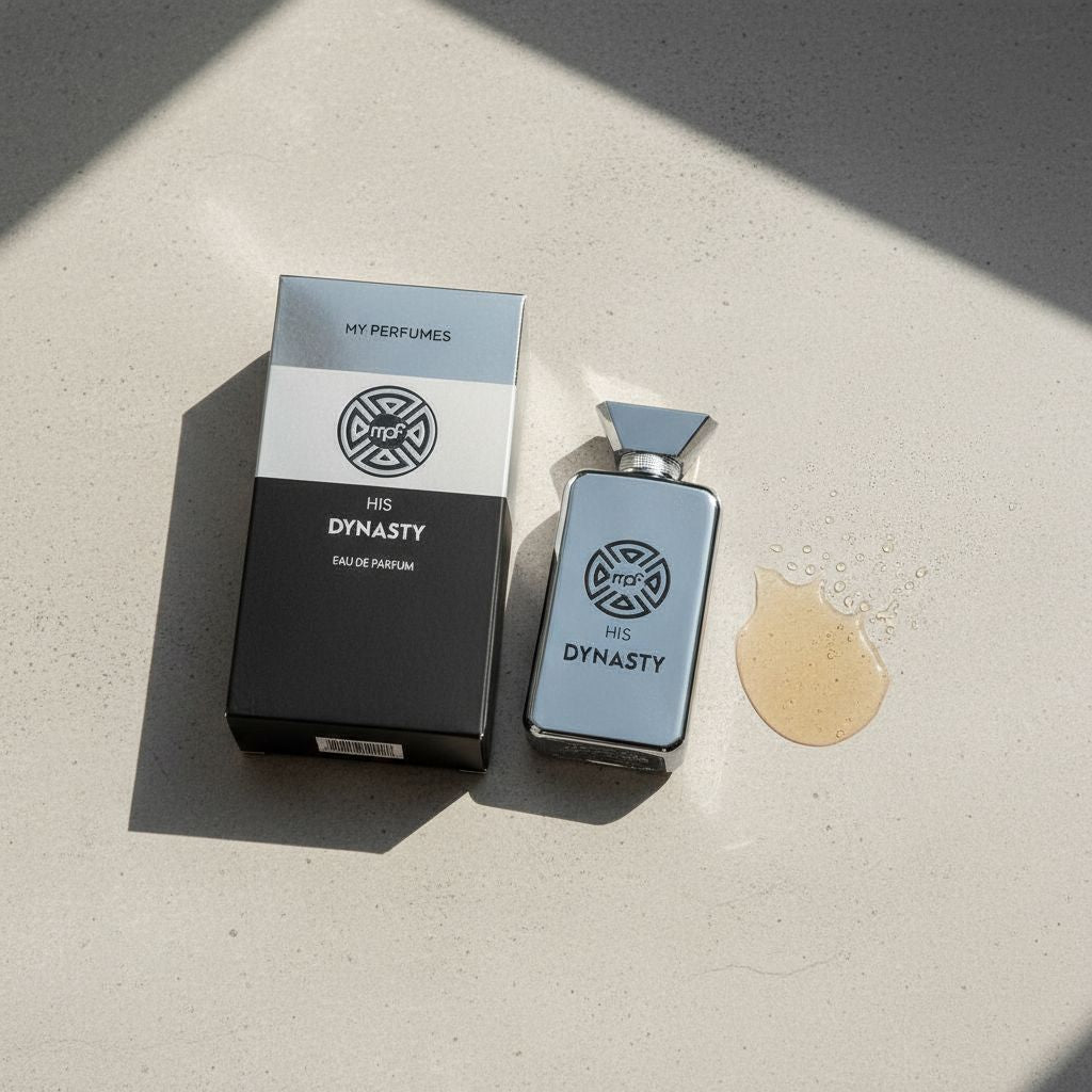 MY PERFUMES His Dynasty Eau de Parfum - 100ml - texture