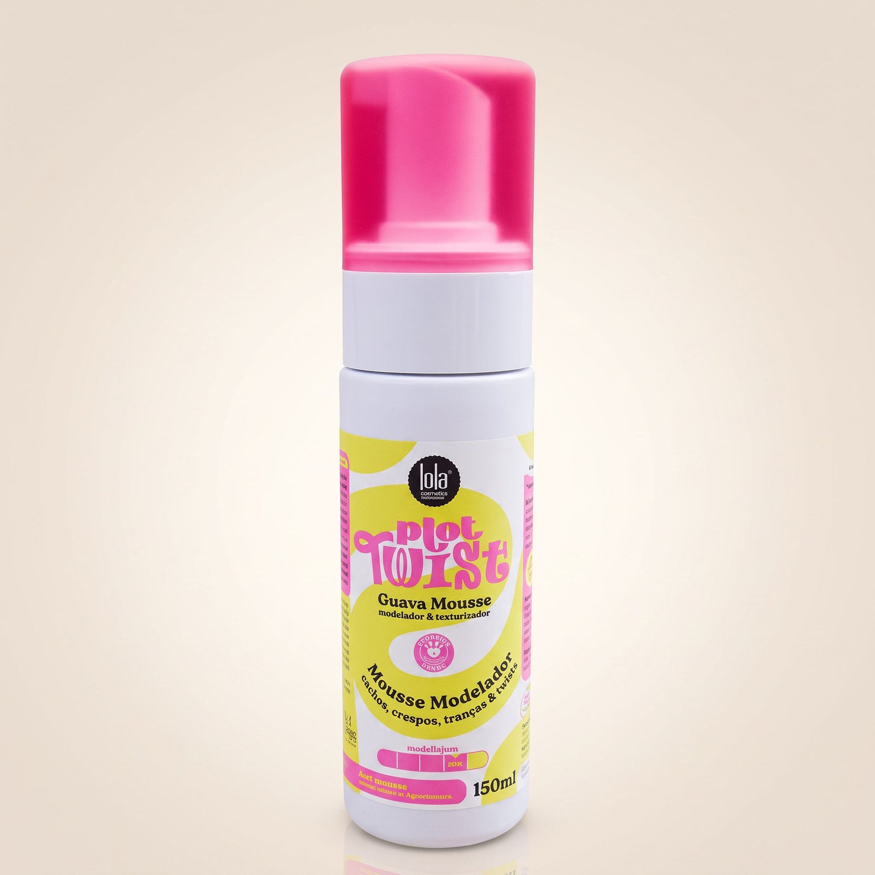 Lola Cosmetics – Plot Twist Guava Mousse Définition & Volume 150ml - hero