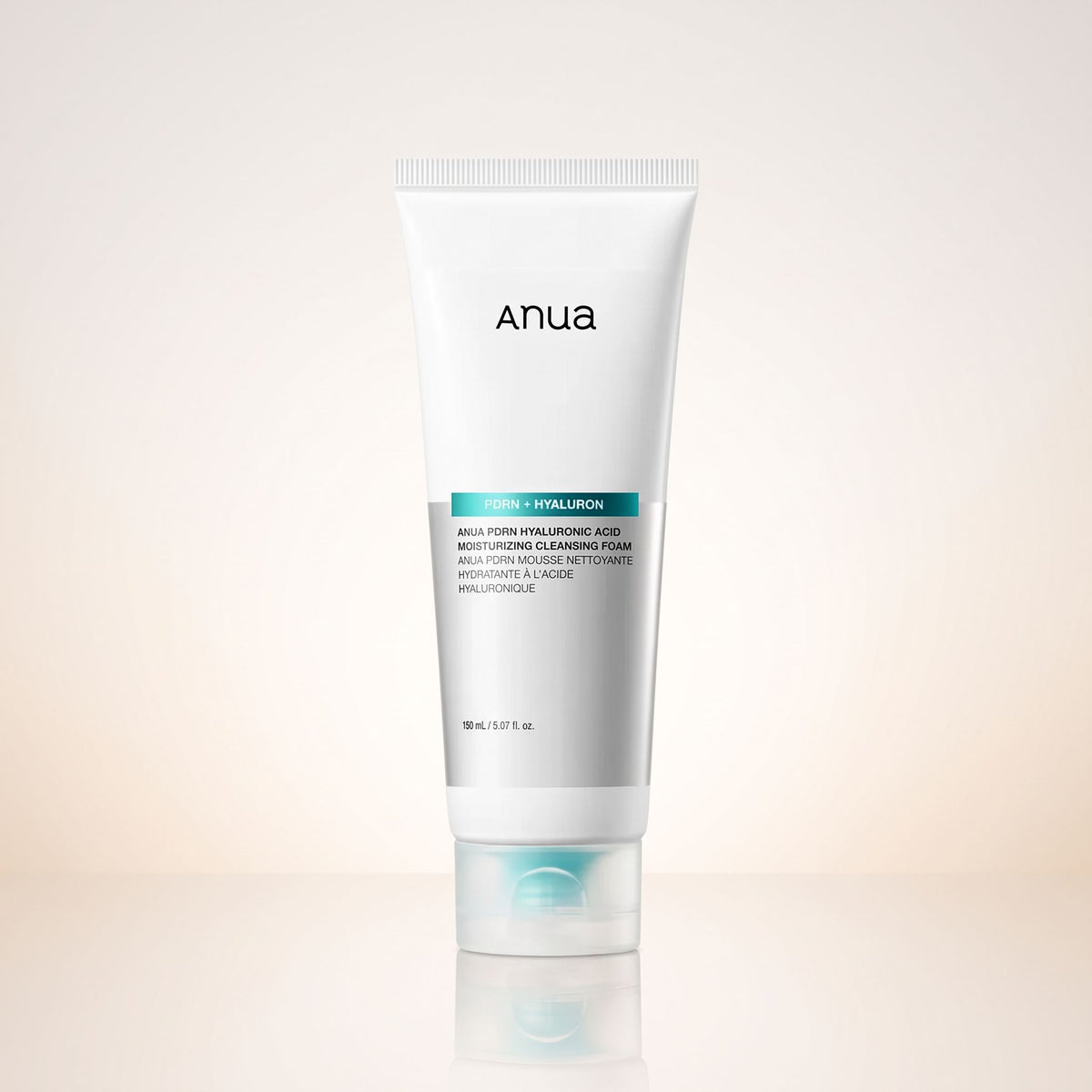 Anua - PDRN Hyaluronic Acid Moisturizing Cleansing Foam 150ml — Mousse nettoyante ultra hydratante - hero