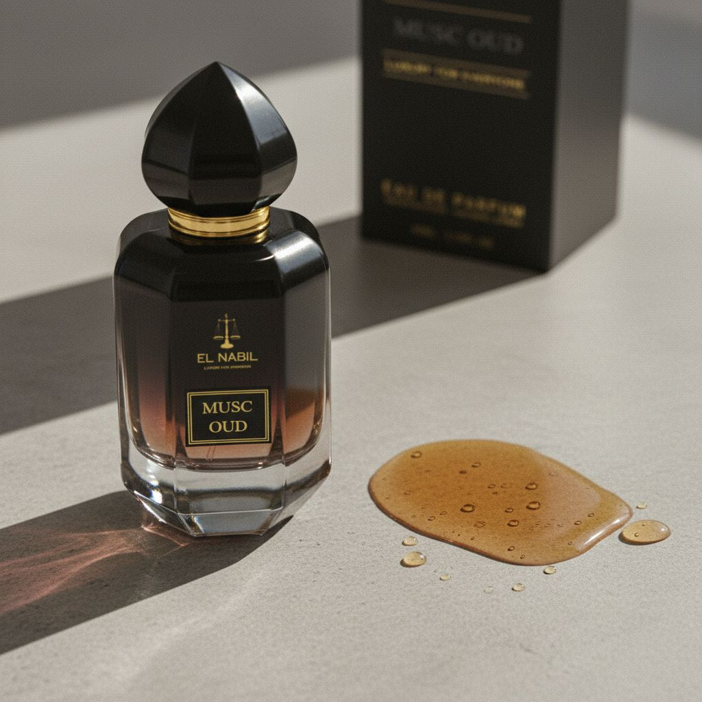 EL NABIL MUSC OUD 65ML EAU DE PARFUM - texture