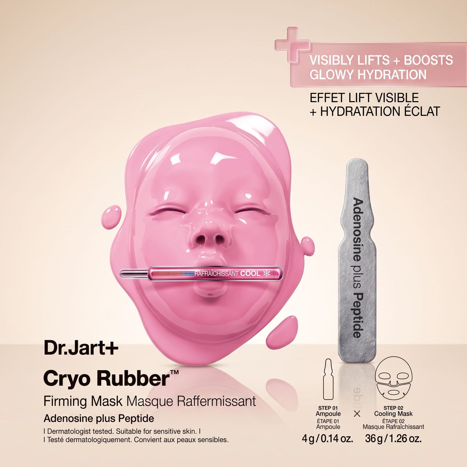 Dr.Jart+ - Cryo Rubber Firming Mask With Adenosine — Masque raffermissant effet cryogénique - hero