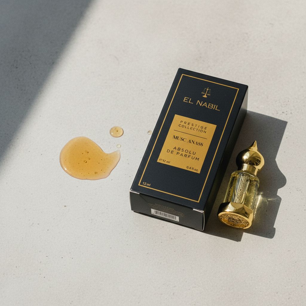EL NABIL Prestige Collection Musc Anass 12ml - texture
