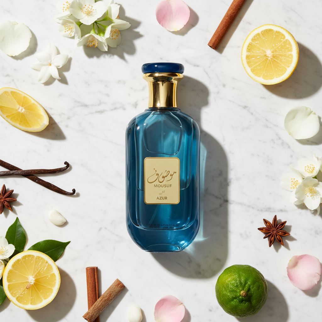 Mousuf Azur Eau de Parfum - 100ml BY ARD AL ZAAFARAN - ingredients