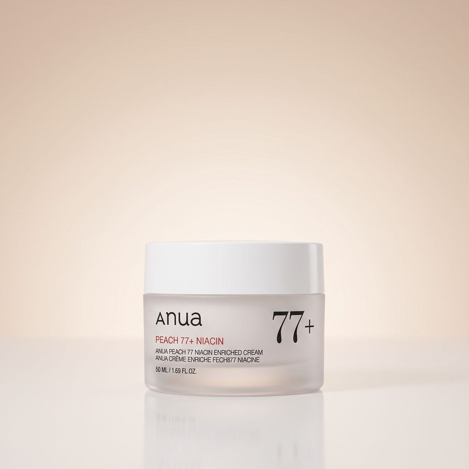 [ANUA(EU)] PEACH 77 NIACIN ENRICHED CREAM 50ML (EU) - hero