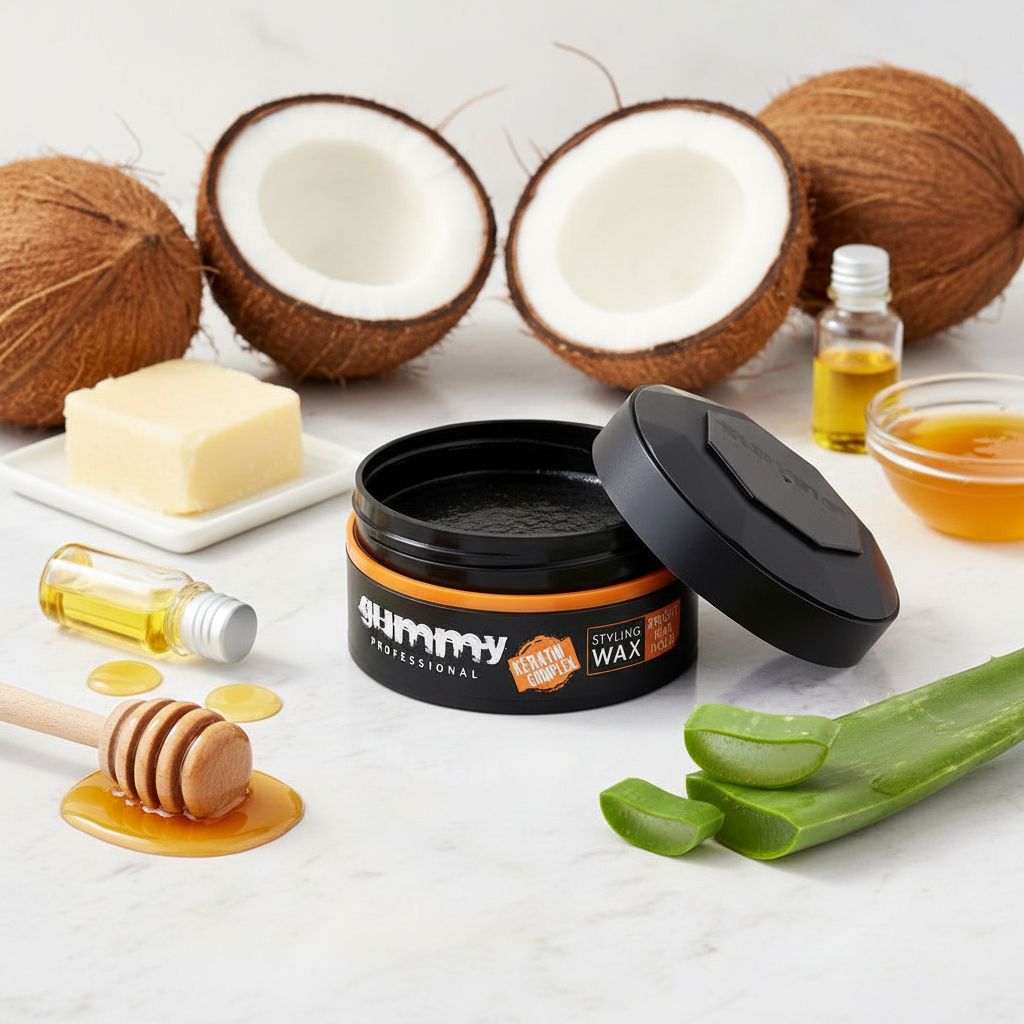 GUMMY Styling Wax Bright Max Hold 150 ml - ingredients