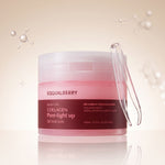 EQQUALBERRY Collagen Pore-Tight Up Gel Toner Pads – Disques Tonifiants Raffermissants (60 pads) - hero