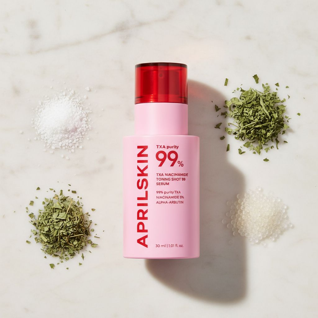 APRILSKIN – TXA Niacinamide Toning Shot 99 Serum — Éclat purifiant niacinamide intensif - ingredients