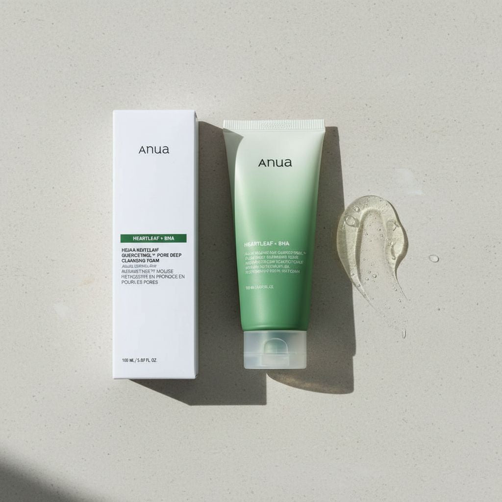 ANUA Heartleaf Quercetinol Pore Deep Cleansing Foam 150ml - texture