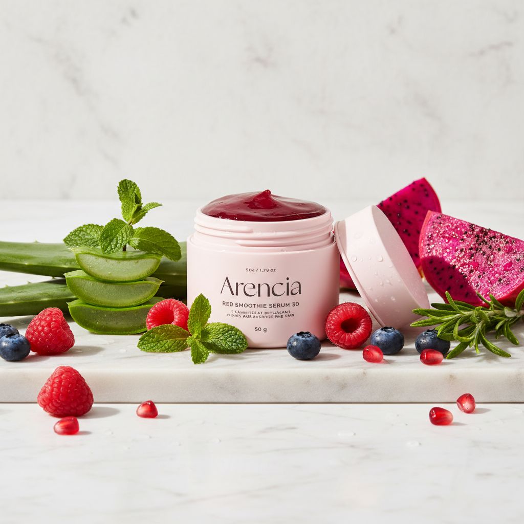 ARENCIA Red Smoothie Serum 30 – Sérum Éclat Revitalisant 50 g - ingredients