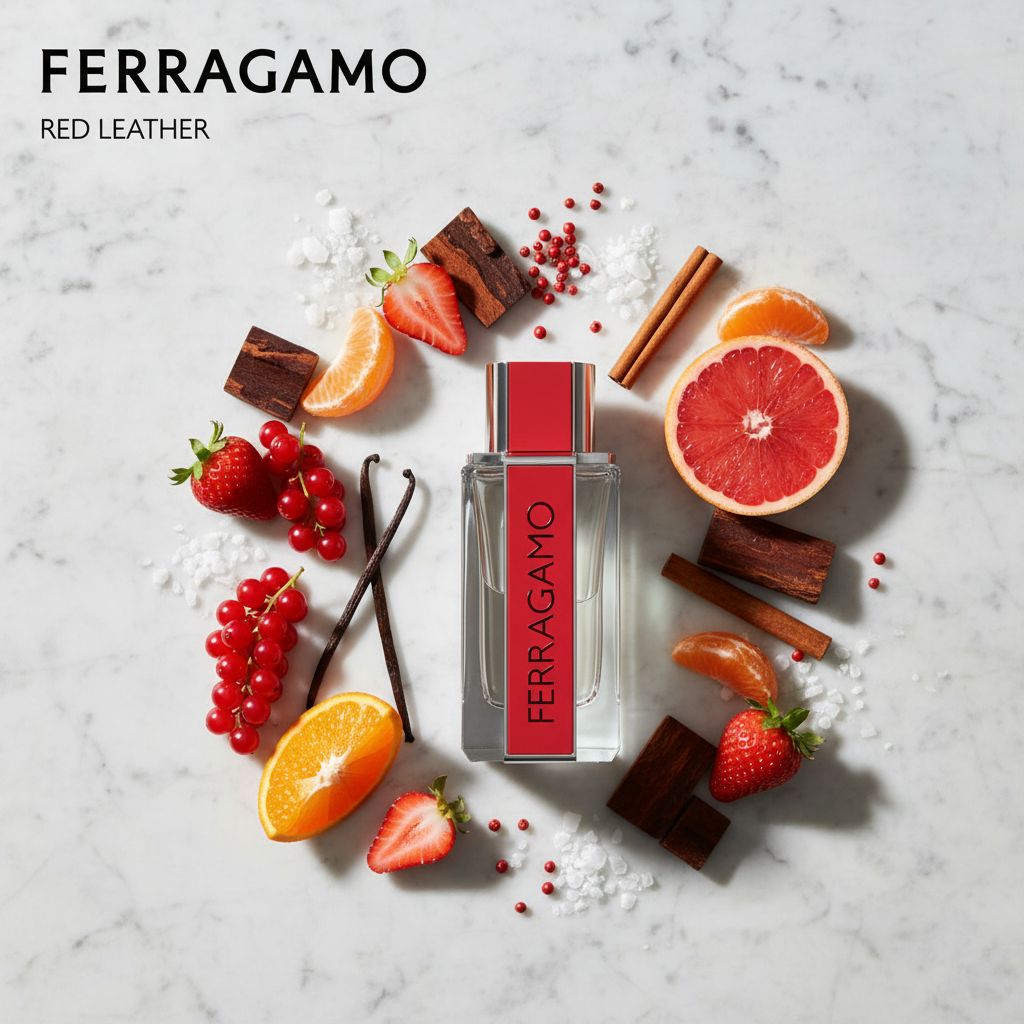 DIAMOND COLLECTION Red Leather Eau de Parfum 100ml - ingredients