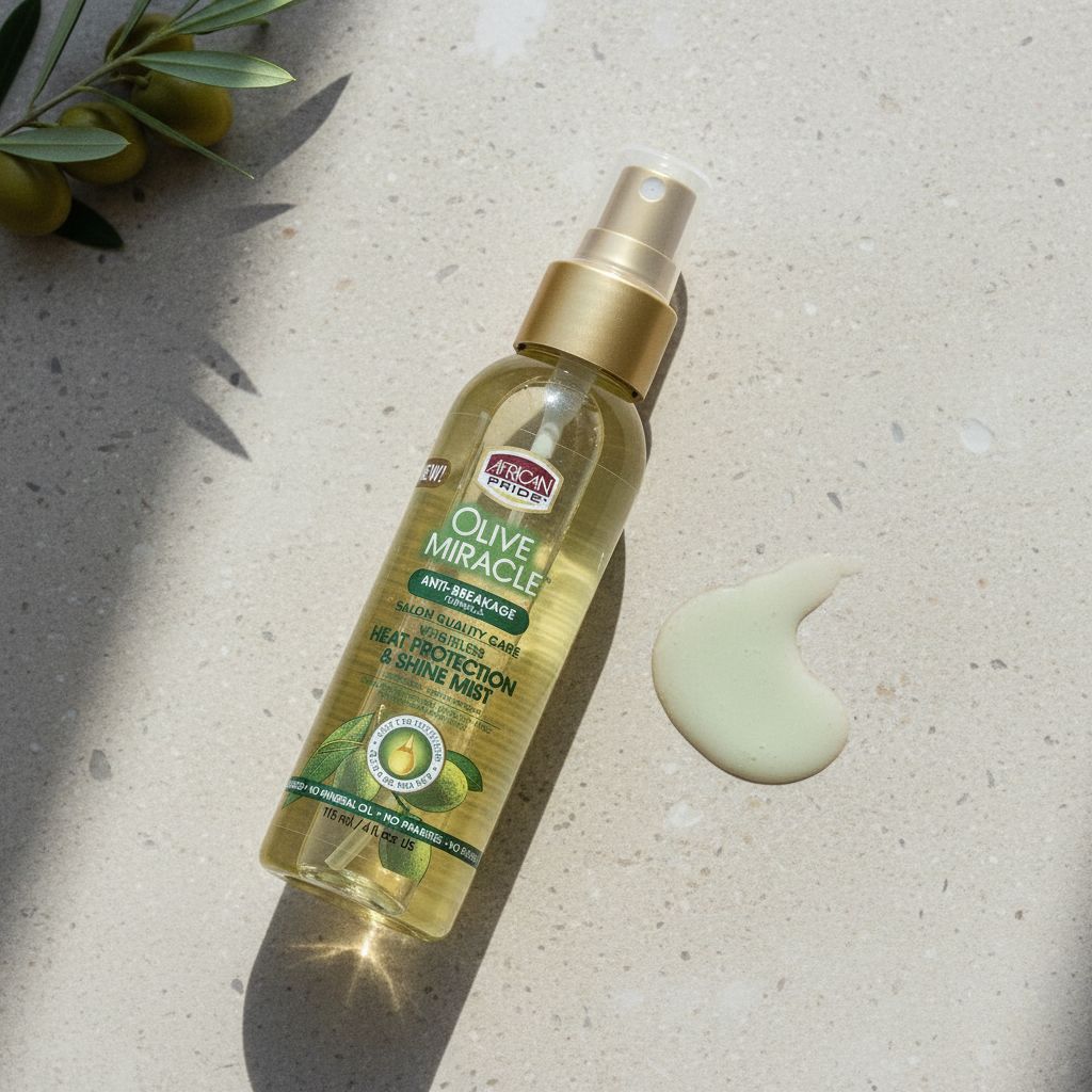 AP-OM Heat Protection Shine Mist 4oz - texture