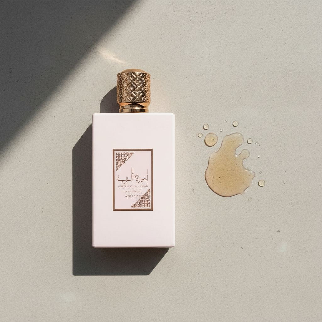 LATTAFA Ameerat Al Arab Prive Rose Eau de Parfum -100ml - texture
