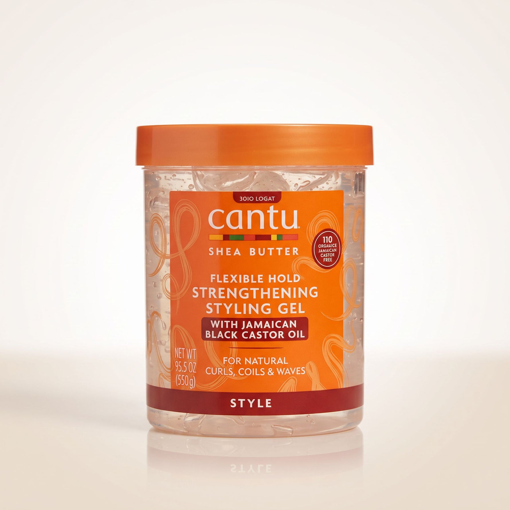 CANTU – Gel Coiffant Fixation Forte au Ricin Noir de Jamaïque 524g (SB Styling Gel with Jamaican Black Castor Oil) - hero