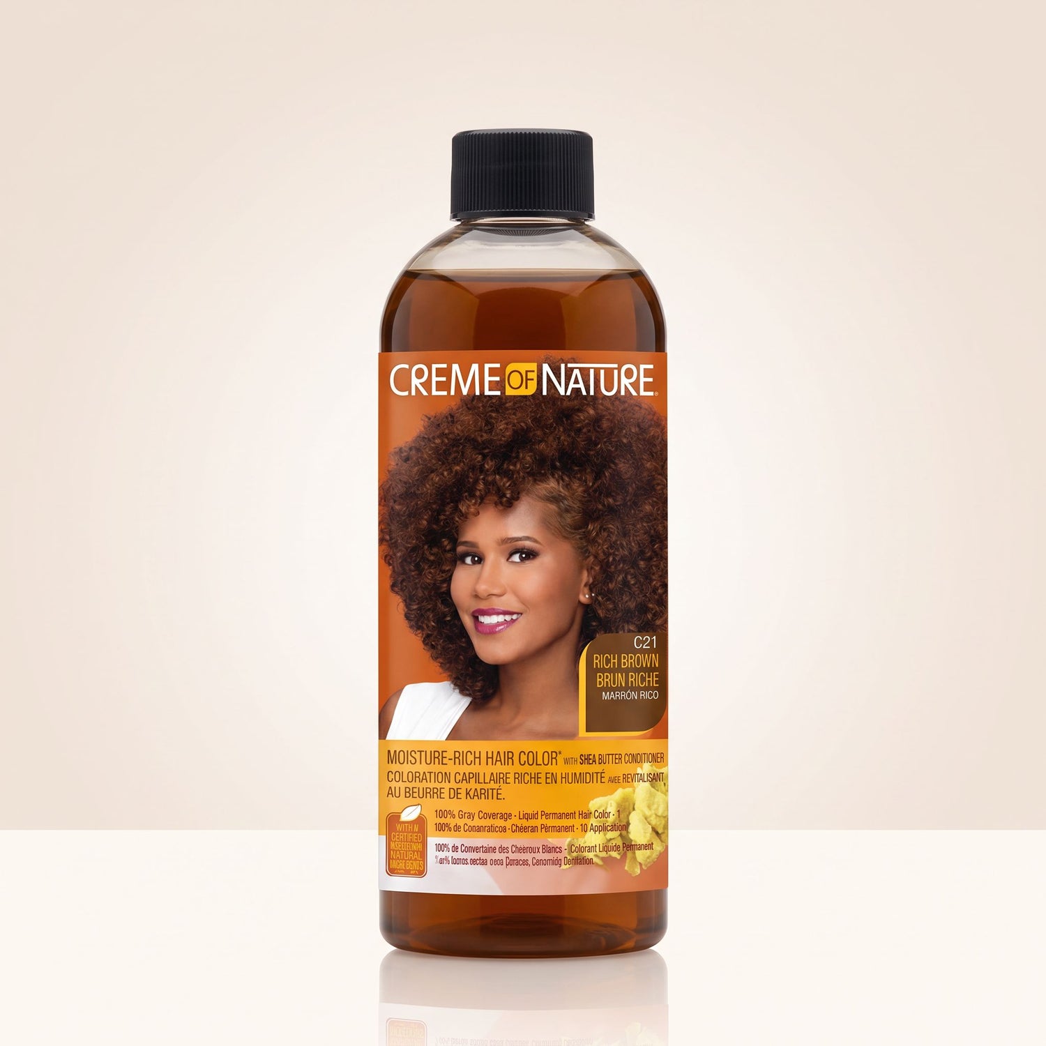 Creme of Nature Coloration Liquide Rich Brown C21 - hero