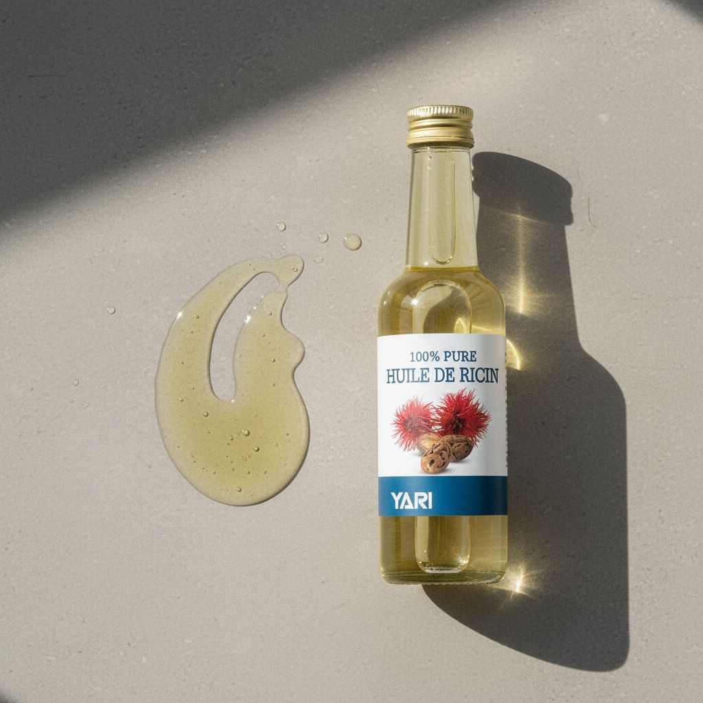 Yari Huile de Ricin 250 ml - texture