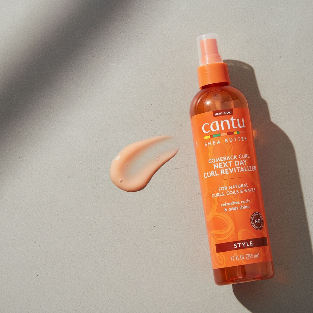 CANTU – Spray Réactivateur de Boucles Jour 2 12oz (Comeback Curl Next Day Revitalizer) - texture