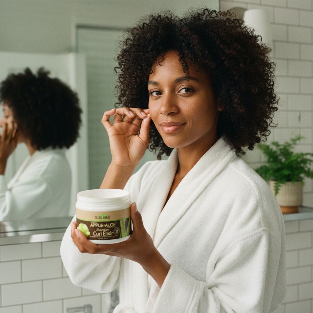 Taliah Waajid Green Apple & Aloe Curl Elixir 355ml - lifestyle