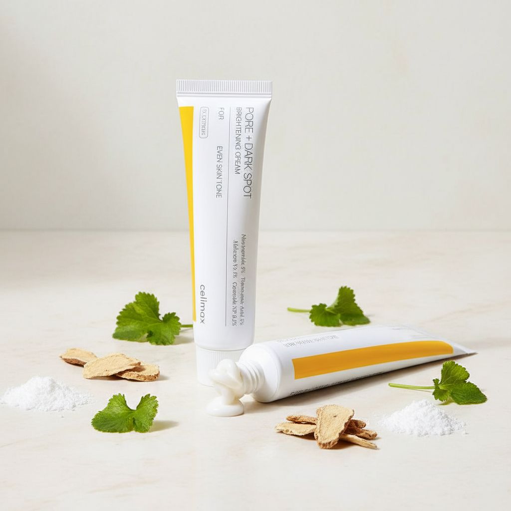 Celimax - Pore + Dark Spot Brightening Cream — Éclat unifié et pores affinés - ingredients