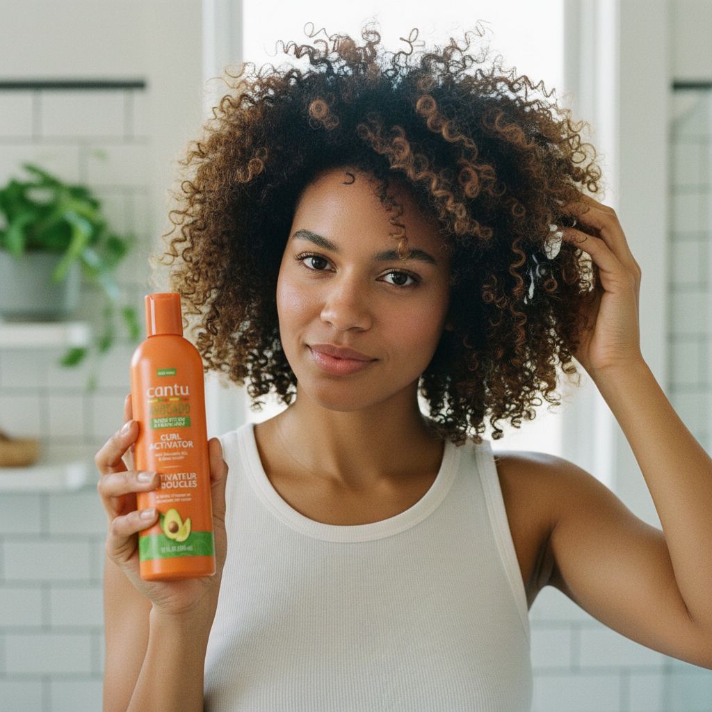 CANTU – Activateur de Boucles Hydratant 355ml (Avocado Curl Activator) - lifestyle