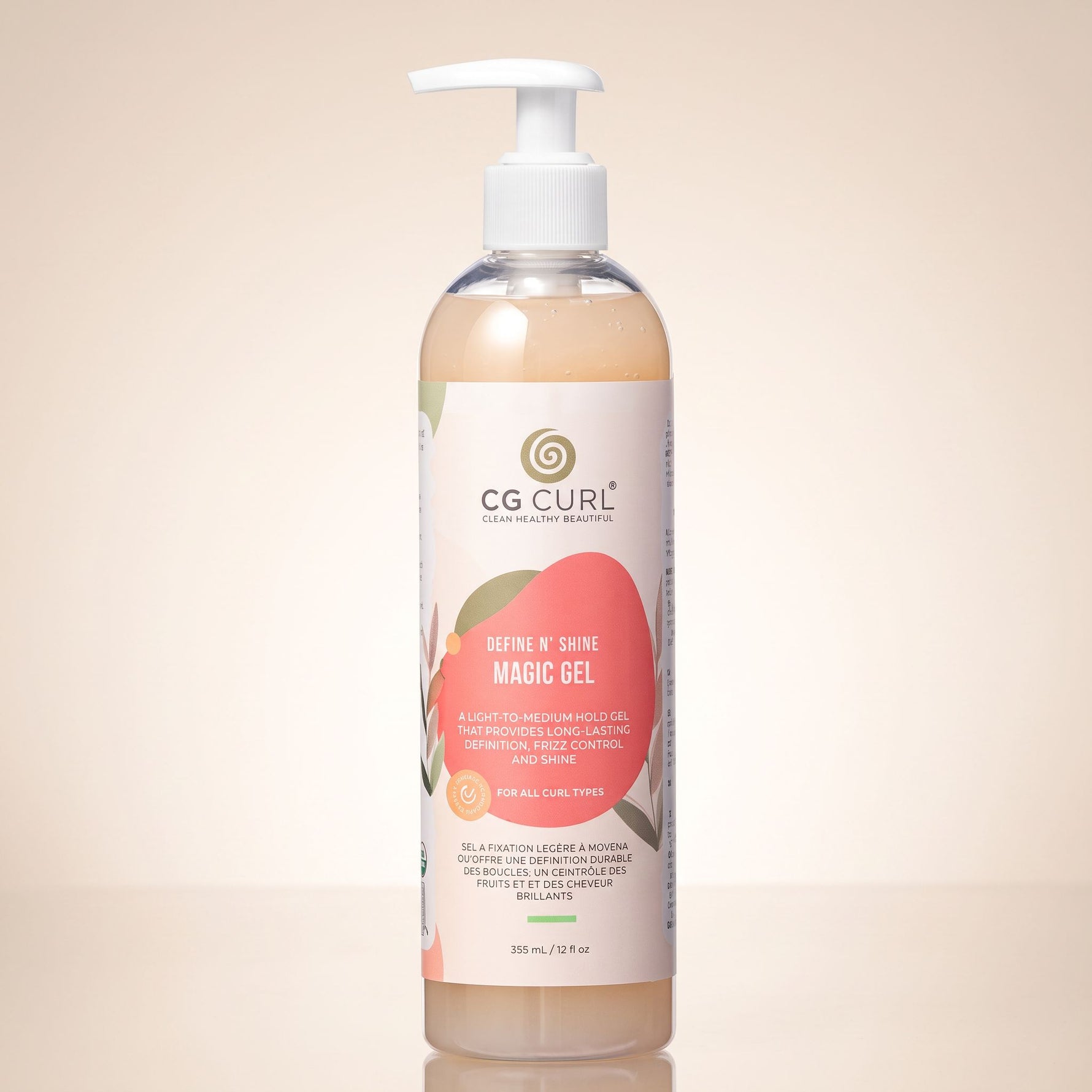 CG CURL – Gel Définition & Brillance Boucles 355ml / 12oz (Define N'Shine Magic Gel) - hero