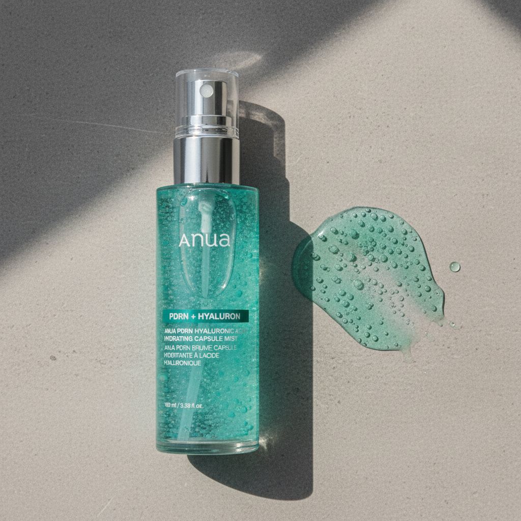 Anua - PDRN Hyaluronic Acid Hydrating Capsule Mist - 100ml — Hydratation intense en spray capsules - texture