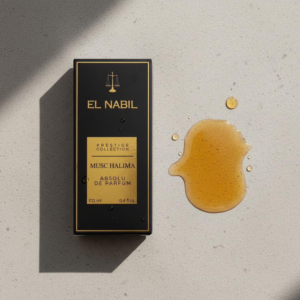 EL NABIL Prestige Collection Musc Halima 12ml - texture