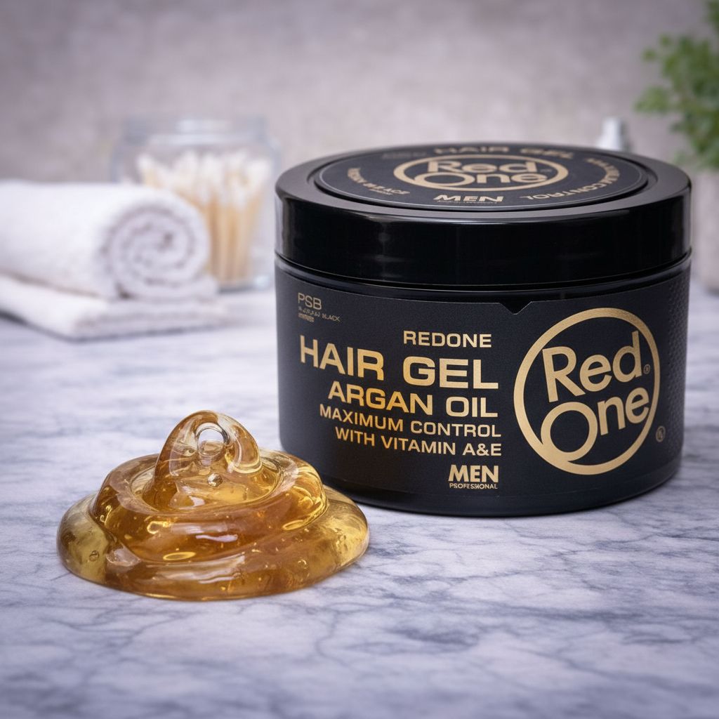Red One Hair Gel Argan Oil Men 400 ml - texture