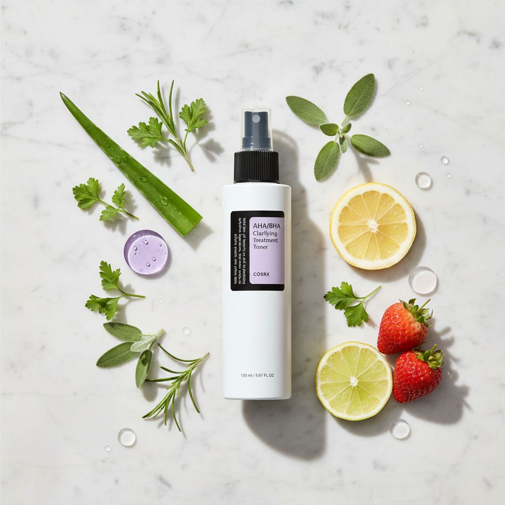 COSRX AHA/BHA Clarifying Treatment Toner – Tonique Exfoliant Purifiant 150 ml - ingredients