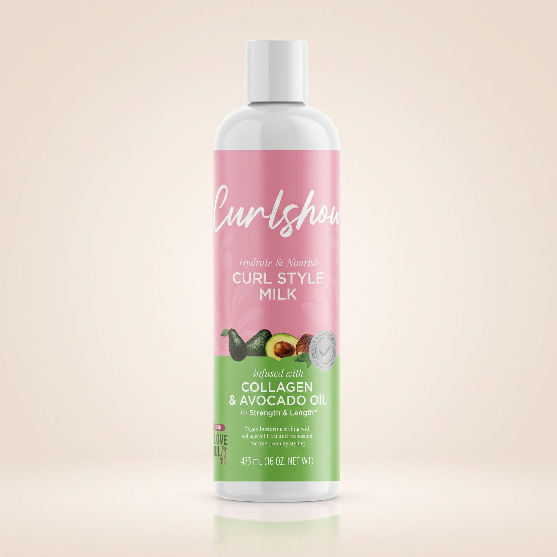 CURLSHOW – Lait Coiffant Hydratant Boucles 473ml (Curl Style Milk) - hero